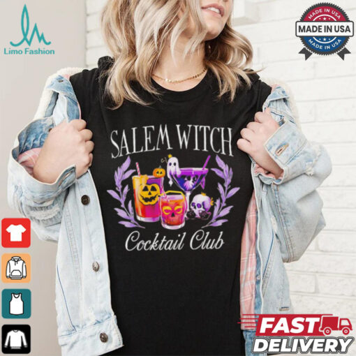 Halloween salem witch Cocktail Club shirt