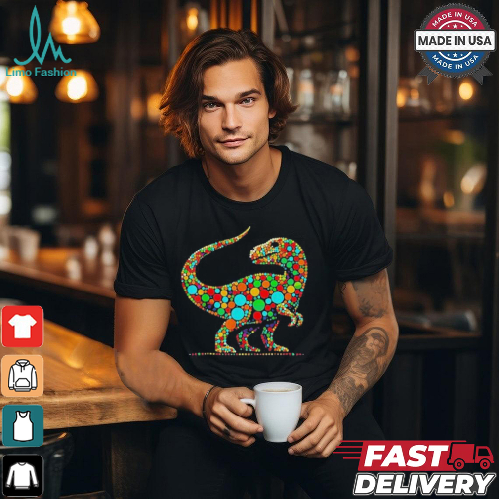 Happy Dot Day Colorful Polka Dot Dinosaur Boys T Shirt Happy Dot Day Colorful Polka Dot Dinosaur Boys T Shirt