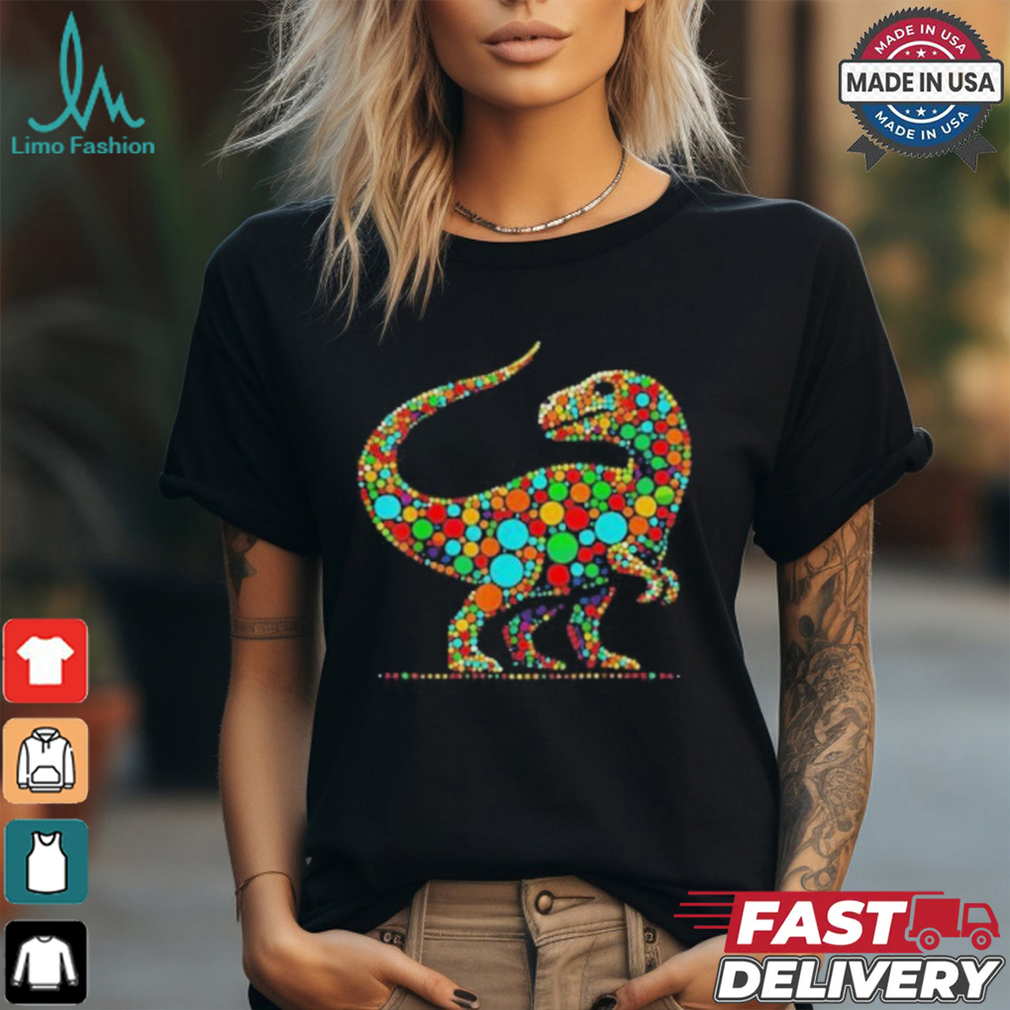 Happy Dot Day Colorful Polka Dot Dinosaur Boys T Shirt Happy Dot Day Colorful Polka Dot Dinosaur Boys T Shirt