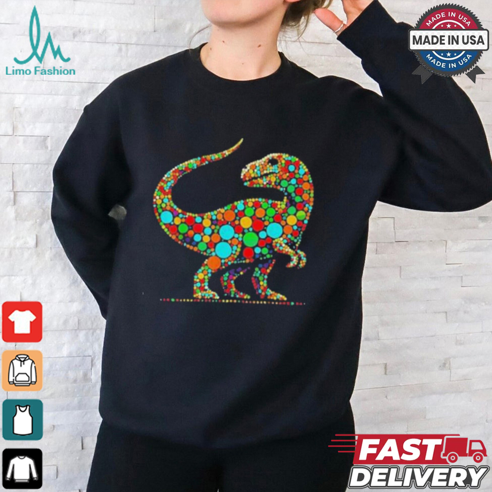 Happy Dot Day Colorful Polka Dot Dinosaur Boys T Shirt Happy Dot Day Colorful Polka Dot Dinosaur Boys T Shirt