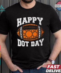 Happy Dot Day Football Player Coaches Boys Kid T Shirt