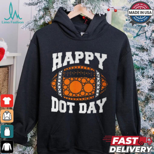Happy Dot Day Football Player Coaches Boys Kid T Shirt