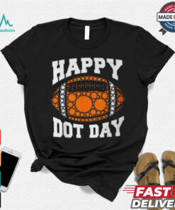 Happy Dot Day Football Player Coaches Boys Kid T Shirt