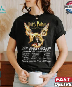 Harry Potter And The Cursed Child 23rd Anniversary 2001 – 2024 Thank You For The Memories T Shirt