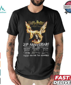 Harry Potter And The Cursed Child 23rd Anniversary 2001 – 2024 Thank You For The Memories T Shirt