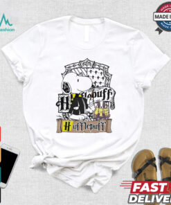 Harry Potter Snoopy Hufflepuff Hogwarts house shirt Harry Potter Snoopy Hufflepuff Hogwarts house shirt