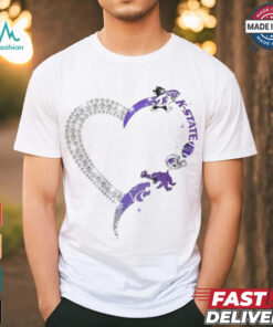 Heart Kansas State Wildcats shirt