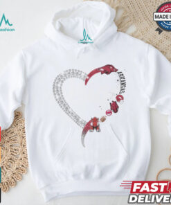 Heart Razorbacks shirt