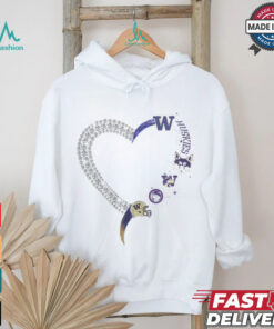 Heart Washington Huskies shirt