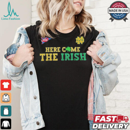 Here Come The Notre Dame Fighting Irish Play Like A Champion Today 2024 T Shirt