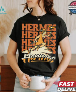 Hermes the swiftfooted greek god of Commerce and Messages cartoon shirt
