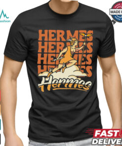 Hermes the swiftfooted greek god of Commerce and Messages cartoon shirt
