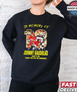 Hockey In Memory Of Johnny Gaudreau August 29, 2024 Thank You For The Memories Signature Shirt