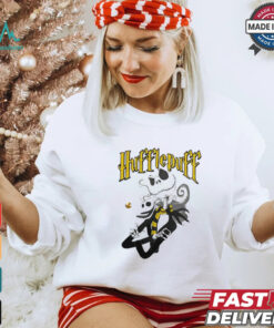 Hogwarts Hufflepuff house Jack Skellington shirt