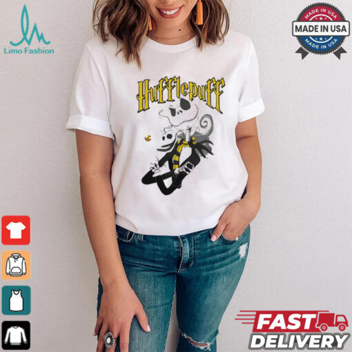 Hogwarts Hufflepuff house Jack Skellington shirt