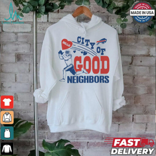 Homage Buffalo Bills City of Good Neighbors T Shirt
