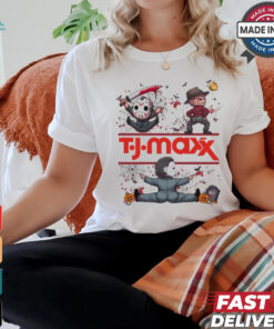 Horror Movie Characters TJ Maxx Halloween 2024 shirt
