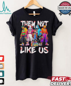 Horror Movie They Not Like Us Halloween Gifts Shirt