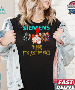 Horror movies Siemens I’m fine it’s just my face Halloween shirt Horror movies Siemens I’m fine it’s just my face Halloween shirt