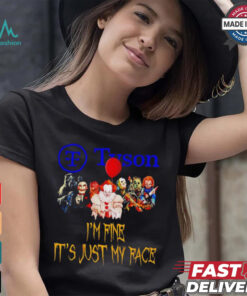 Horror movies Tyson I’m fine it’s just my face Halloween shirt, hoodie, sweater, long sleeve and tank top Horror movies Tyson I’m fine it’s just my face Halloween shirt