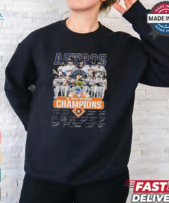Houston Astros 2023 – 2024 AL West Division Champions Signatures shirt