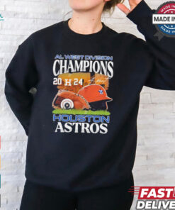 Houston Astros AL West Division Champions 2024 shirt