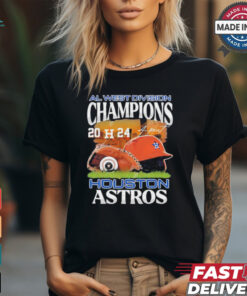 Houston Astros AL West Division Champions 2024 shirt