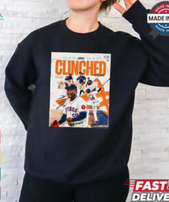 Houston Astros Clinched October Is Booked Postseason 2024 Poster t shirt