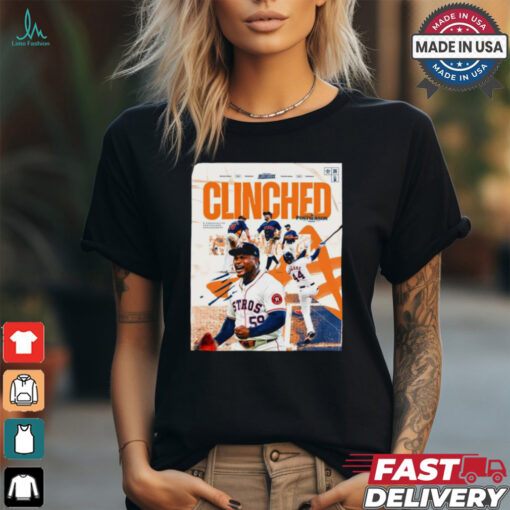 Houston Astros Clinched October Is Booked Postseason 2024 Poster t shirt