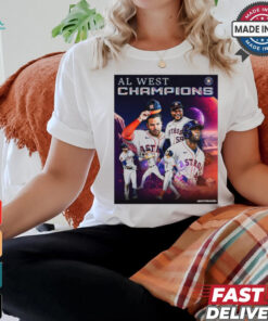 Houston Astros MLB AL American League West Champions Postseason for the 7th Straight Year Poster t shirt