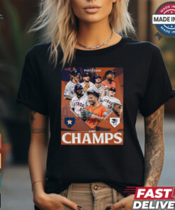 Houston Astros MLB Postseason 2024 AL West Champs poster shirt
