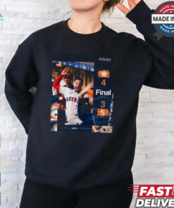 Houston Astros Win 4 3 Seattle Mariners Final Score September 24,2024 shirt