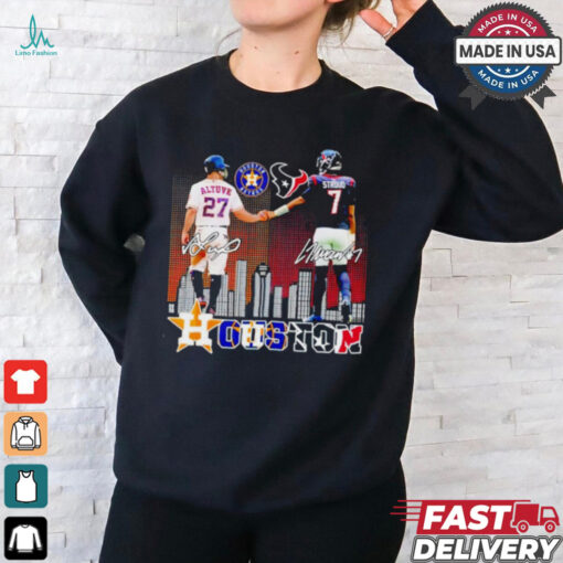Houston Astros x Houston Texans Signature Skyline shirt