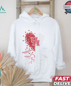 Houston Cougars Heart Shirt