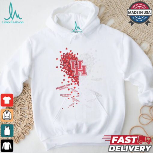 Houston Cougars Heart Shirt