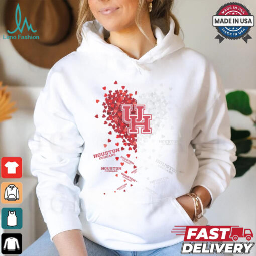 Houston Cougars Heart Shirt