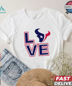 Houston Texans NFL football season 2024 love shirt