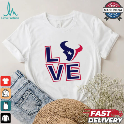 Houston Texans NFL football season 2024 love shirt
