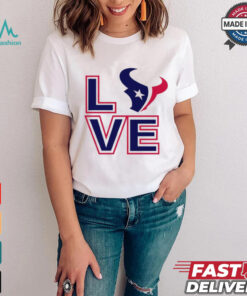 Houston Texans NFL football season 2024 love shirt