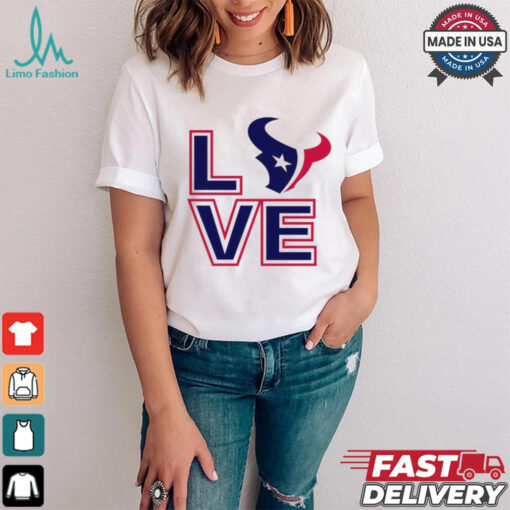 Houston Texans NFL football season 2024 love shirt