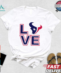 Houston Texans NFL football season 2024 love shirt