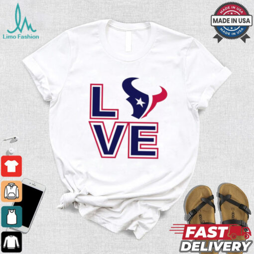 Houston Texans NFL football season 2024 love shirt