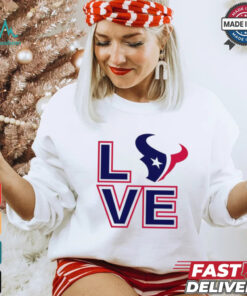 Houston Texans NFL football season 2024 love shirt