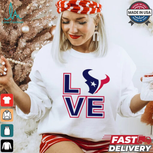 Houston Texans NFL football season 2024 love shirt