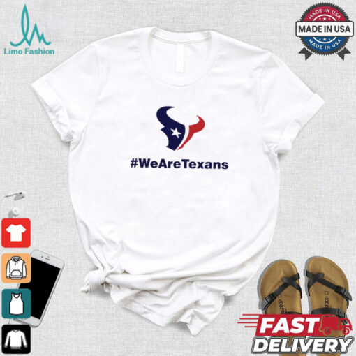 Houston Texans NFL football we are Texans logo shirt