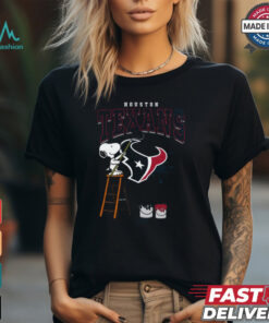 Houston Texans Snoopy Painting Shirt