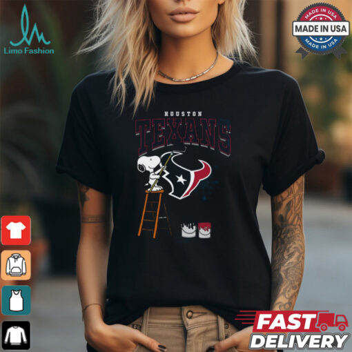 Houston Texans Snoopy Painting Shirt