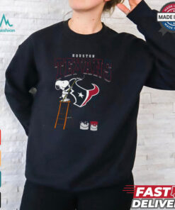 Houston Texans Snoopy Painting Shirt