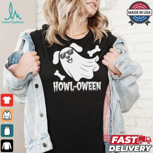 Howl oween dog shirt