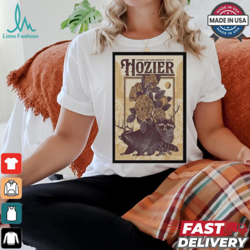 Hozier At Gorge Amphitheatre In George WA On September 6 2024 Concert Poster Shirt